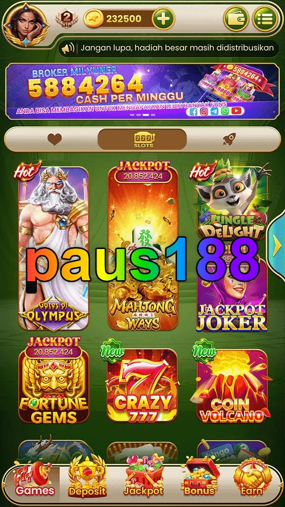 paus188 Tangkapan Layar - APK Resmi
